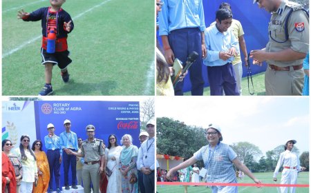 ब्रेव हार्ट्स इंटर-स्कूल स्पोर्ट्स मीट में सेंट अल्फांसो ने जीते 74 पदक