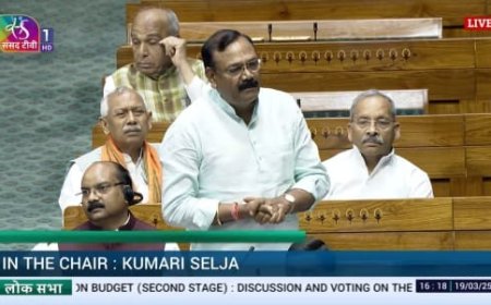 सांसद चाहर ने आगरा की नदियों में पानी का मुद्दा संसद में फिर उठाया   