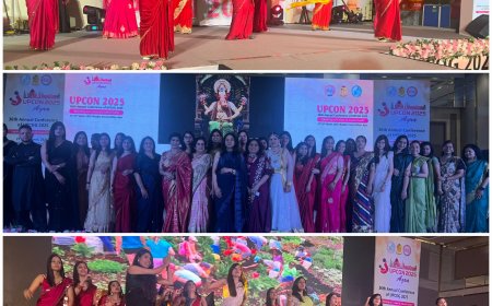 महिला डॉक्टरों ने किया रैम्पवॉक, पंचतत्वों को सहेजने व संवारने का संदेश