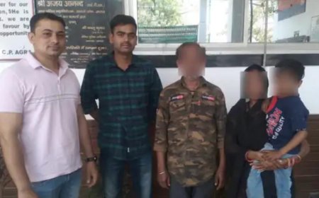 पुलिस की तत्परता से चार घंटे में ही बरामद हो गया अपहृत बच्चा
