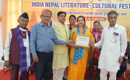 वरिष्ठ कवयित्री डॉ.जसप्रीत कौर फ़लक को मिला बृज शिरोमणि सम्मान-2025