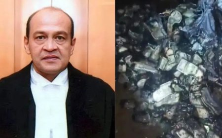 हाईकोर्ट जज के घर नोट जलने के मामले में जांच शुरू हुई   