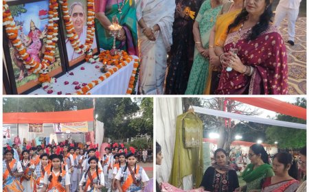 राष्ट्रसेविका समिति के नव सम्वत्सर मेले दिखे संस्कृति, कला और भक्ति के रंग