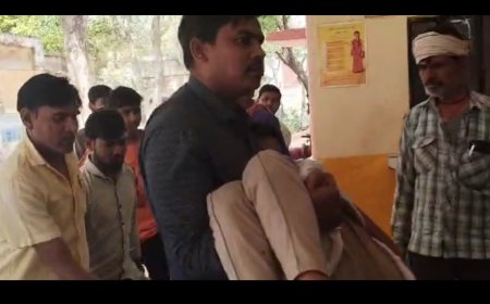 आगरा में सीकरी के देवनारी गांव में झगड़ा, एक युवक गोली से घायल