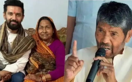चिराग की 'मां' को घर से निकाला, दरवाजे पर जड़ा ताला; पासवान परिवार में फिर विवाद