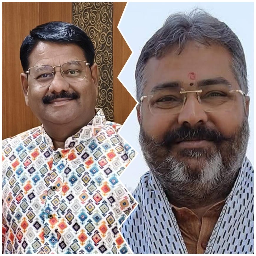 नये जिलाध्यक्षः खांटी भाजपाई हैं राज कुमार गुप्ता और प्रशांत पौनिया 