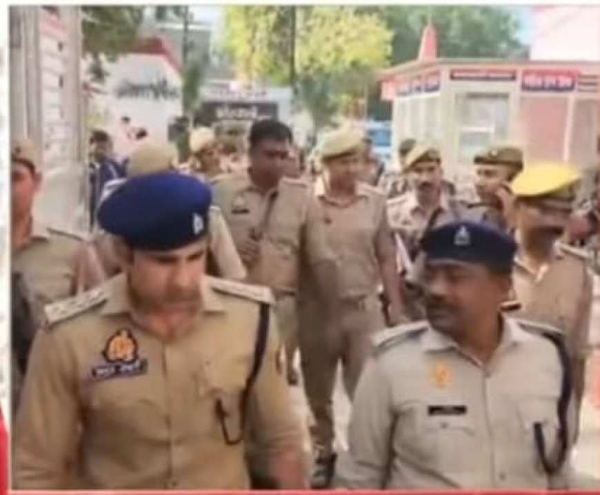 सम्भल में मसूद गाजी नेजा मेले के लिए ढाल नहीं लगने दी पुलिस ने