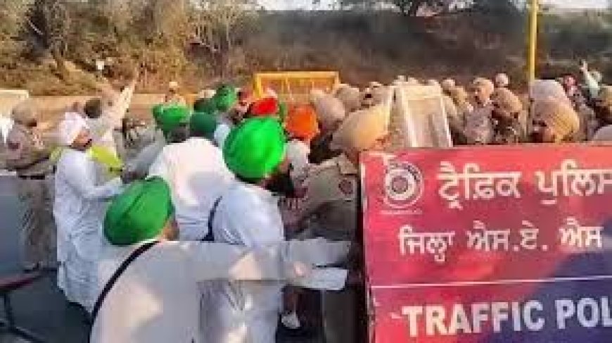 शंभु और खानौरी बार्डर से किसान नेताओं को हिरासत में लिया गया, तंबू हटाए गए, इंटरनेट बंद