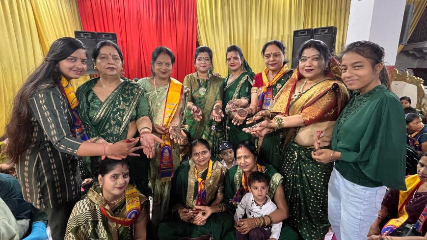 खाटू श्याम मंदिर में श्याम संकीर्तन कल, मेहंदी उत्सव हुआ