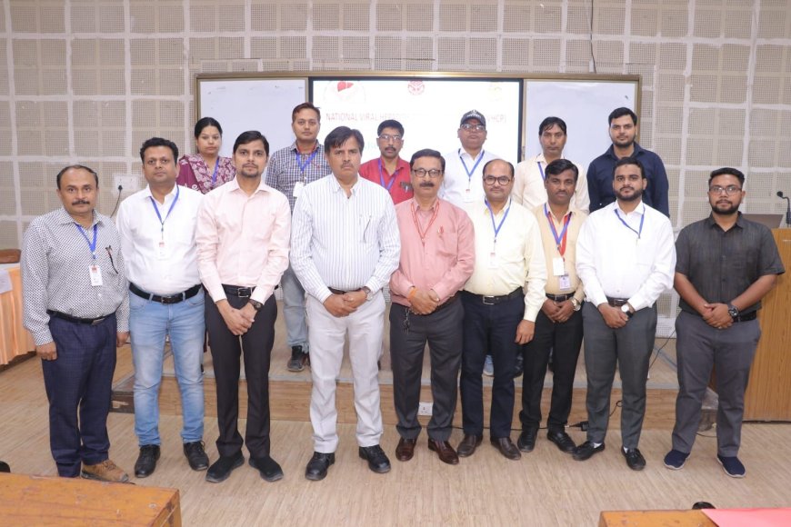 एसएन के मेडिसिन विभाग में फार्मासिस्ट्स को दिए हेपेटाइटिस से निबटने के गुर