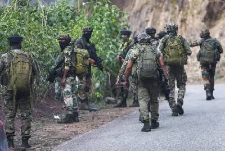 कठुआ में मुठभेड, दो आतंकवादी मारे गये, तीन जवान शहीद