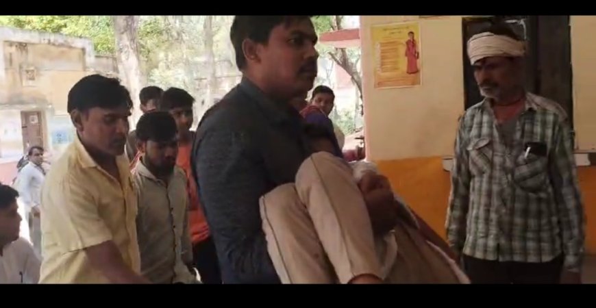 आगरा में सीकरी के देवनारी गांव में झगड़ा, एक युवक गोली से घायल