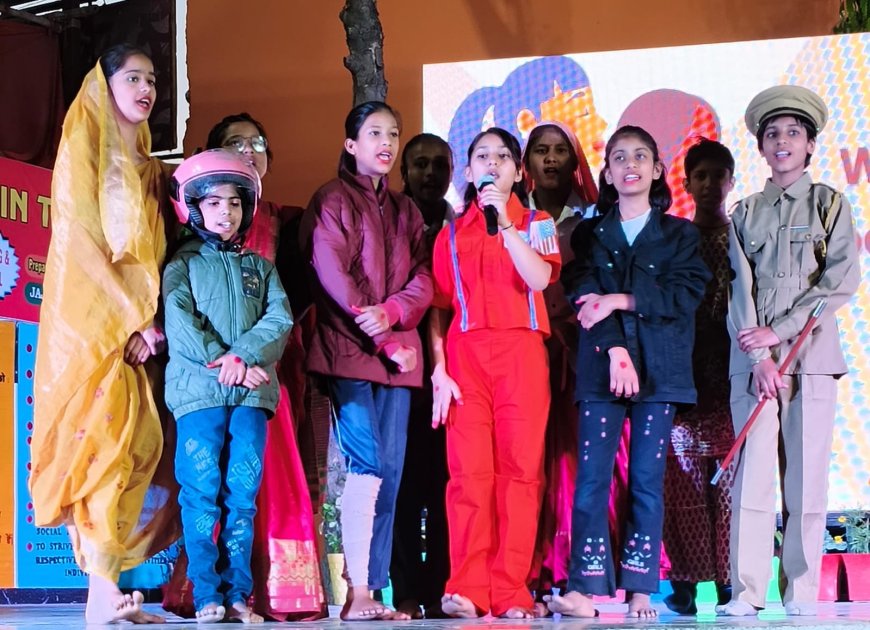 ब्रेन ट्री स्कूल के बच्चों ने दीं रंगारंग आकर्षक प्रस्तुतियां, बटोरी तालियां