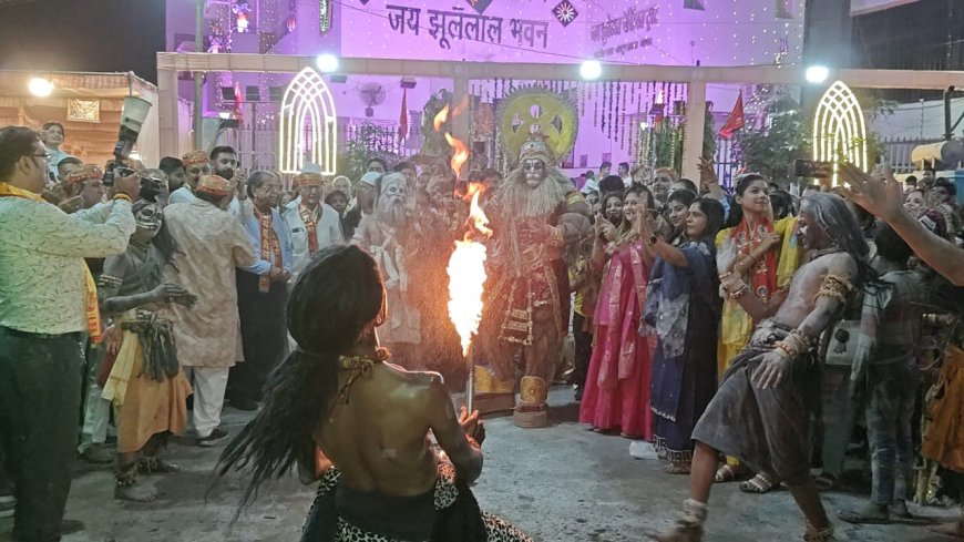 वरुणावतार भगवान झूलेलाल की जयंती पर निकाली गईं भव्य शोभायात्राएं