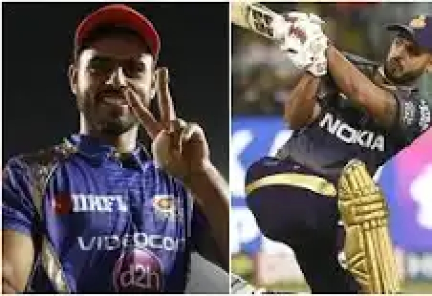 नितीश राणा ने सीएसके के खिलाफ मचाई तबाही, शतक चूक कर भी कर दिया कमाल