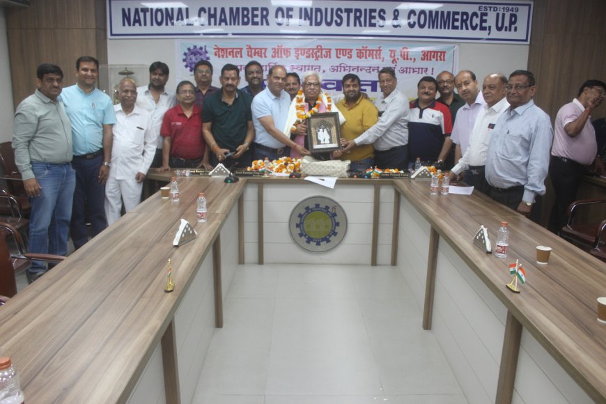 चैंबर अध्यक्ष अतुल गुप्ता ने कार्यकाल के अंतिम दिन अपनी उपलब्धियां बताईं