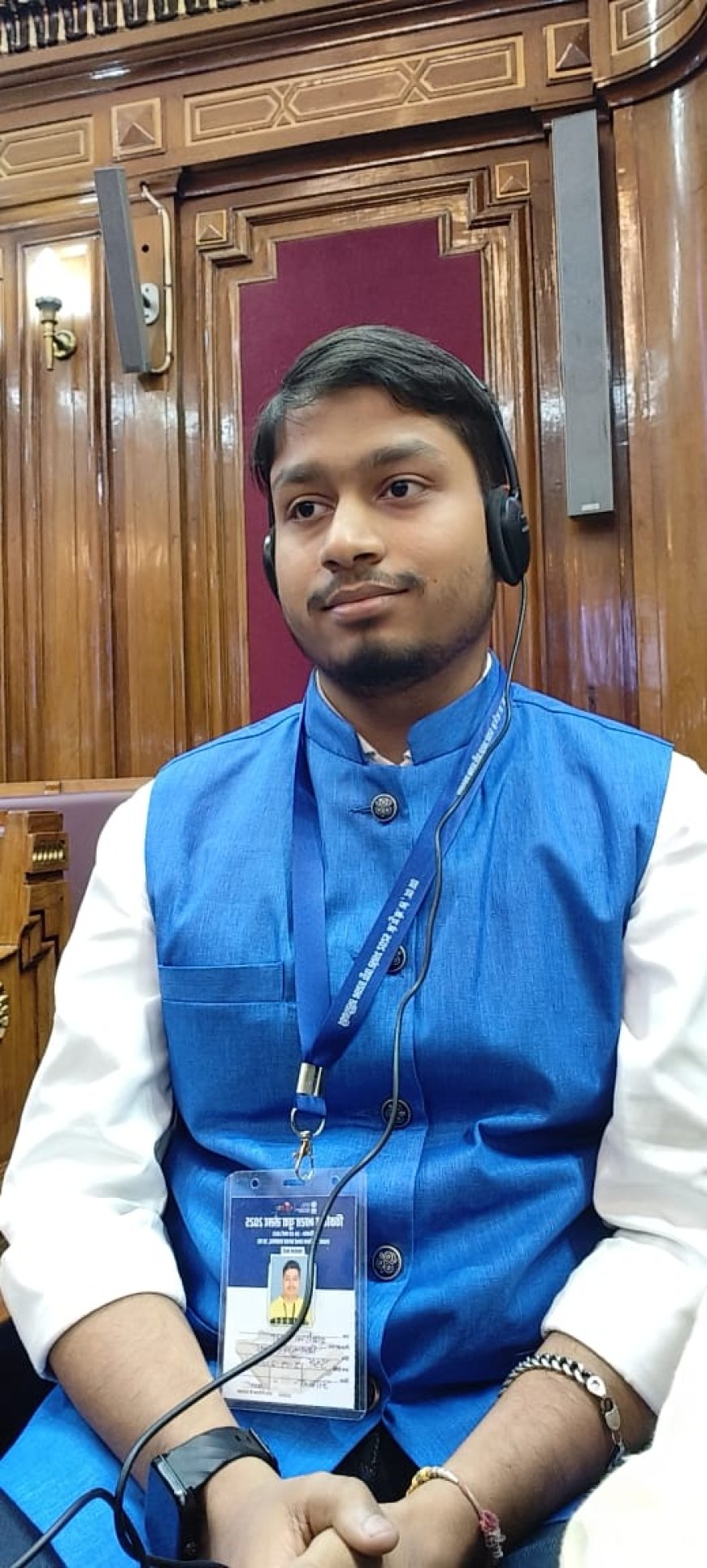 आगरा के शशांक गुप्ता ने उत्तर प्रदेश विधान सभा में तालियां बजवा दीं