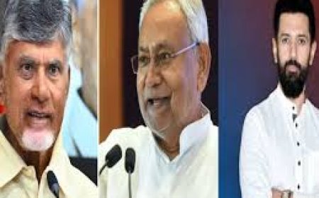 वक्फ बिल के समर्थन में  तेदेपा, जदयू और चिराग