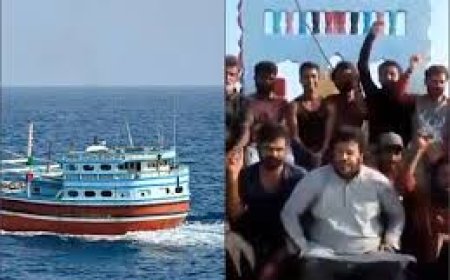 समुद्र में भारतीय नौसेना ने पाक मछुआरे की बचाई जान