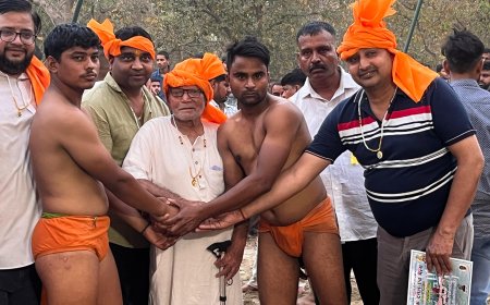 ब्राह्मण अखाड़े के दंगल में शिवा पहलवान ने जीती सात हजार की कुश्ती