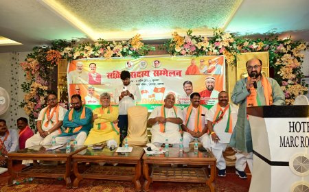 भाजपा के सक्रिय सदस्य सम्मेलन में कार्यकर्ताओं को पढ़ाया पार्टी की रीति नीति का पाठ