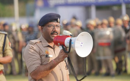 गढ़ी रामी के आयोजन को लेकर पुलिस बेहद अलर्ट,  पुलिस लाइन में मॉकड्रिल