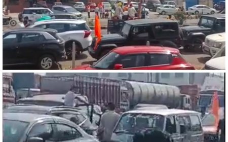 राणा सांगा जयंती आयोजन से जगह-जगह जाम, पुलिस व्यवस्था फेल