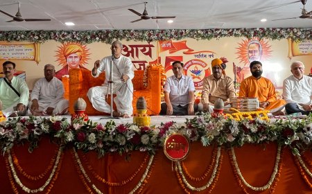 वेदों के दिखाए मार्ग पर अग्रसर होकर होगा उच्च कोटि के समाज का निर्माण