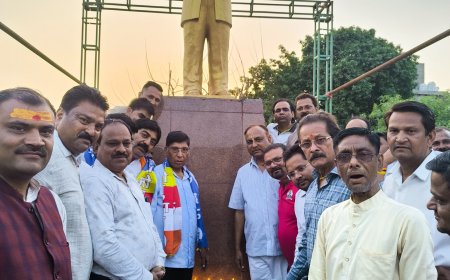 अंबेडकर जयंती पर सांसद नवीन जैन ने किया सेवा पखवाड़े का शुभारंभ