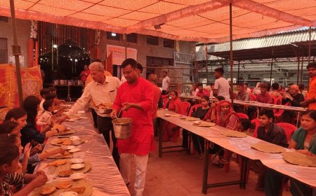 मां चामुण्डा देवी के वार्षिक मेले में 10 हजार श्रद्धालुओं ने ग्रहण किया प्रसाद