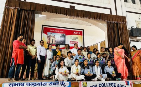 अंबेडकर जयंतीः आगरा कॊलेज में हुई वाद-विवाद और पोस्टर मेकिंग प्रतियोगिता