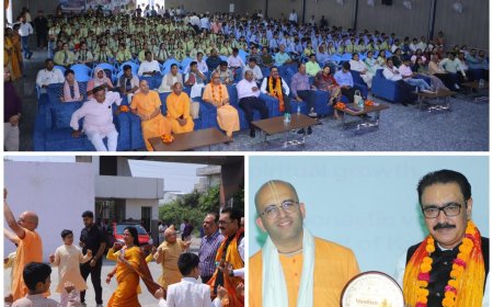 मोटिवेशनल गुरु ने बताए ध्यान, अनुशासन और सफलता के सूत्र