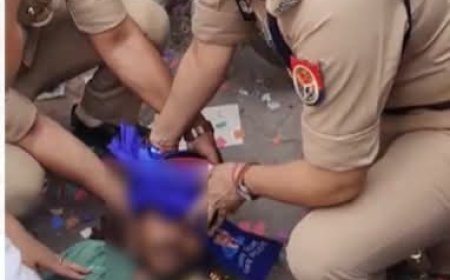 बेहोश युवक को फर्स्ट एड देकर जान बचा ली एसीपी ने