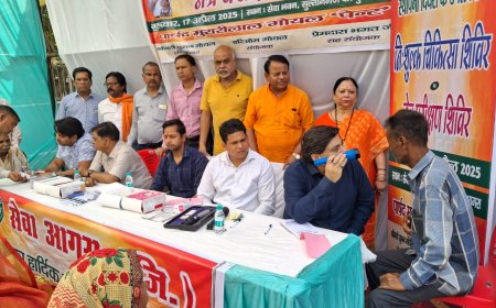 सेवा आगरा के स्थापना दिवस पर 500 से अधिक मरीजों को मिला मुफ्त इलाज