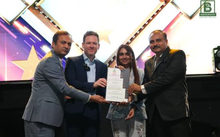 डॉ. मोहित सत्संगी को जर्मनी में मिला इंटरनेशनल अवॉर्ड इन होम्योपैथी-2025