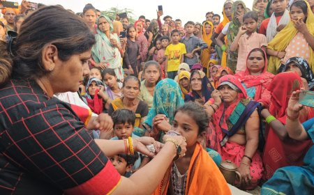 बेटी की आह बनी आवाज़, बबीता चौहान पहुंचीं कौलारा कलां, धरना समाप्त कराया