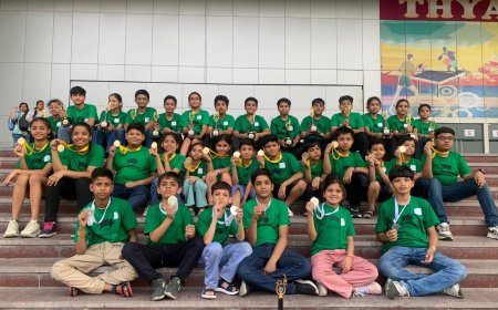 आगरा के नन्हें जीनियस का कमाल, ब्रेनोब्रेन की राष्ट्रीय अबेकस प्रतियोगिता में 79 बने चैंपियन