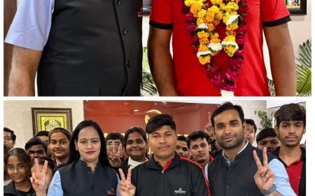 मोशन अकेडमी का तन्मय अग्रवाल आईआईटी-जेईई प्रवेश परीक्षा का बना आगरा टॉपर