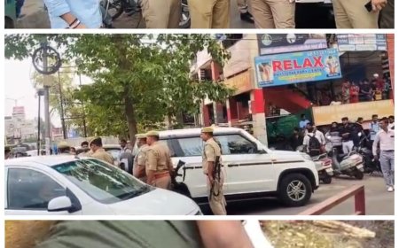 आगरा के सिकंदरा में देवीराम फूड सर्किल के सामने युवक की दिनदहाड़े गोली मारी