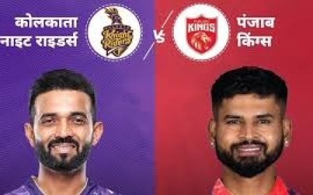 बारिश ने तोड़ी उम्मीदें: केकेआर और पंजाब किंग्स के बीच मुकाबला रद्द, दोनों टीमों को मिला 1-1 प्वाइंट