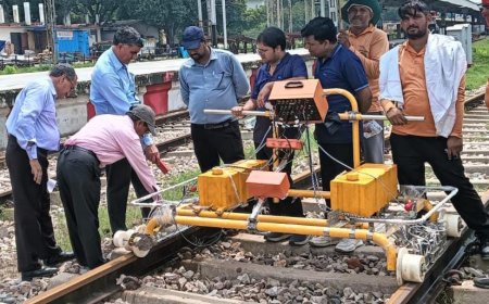 आगरा मंडल में रेल पटरियों की सुरक्षा को मिला डिजिटल कवच
