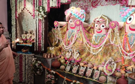 चंदन श्रंगार में विराजे श्रीजगन्नाथ: अक्षय तृतीया से शुरू हुआ 21 दिवसीय ग्रीष्मकालीन महोत्सव