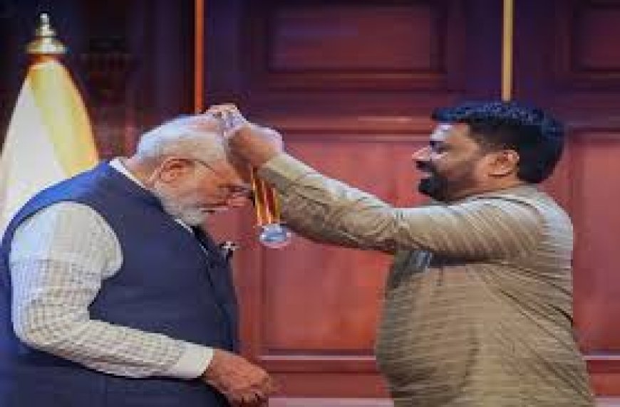 पीएम मोदी को श्रीलंका विभीषण मित्र सम्मान