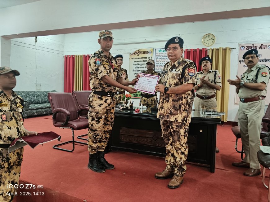 दीवानी में बुजुर्ग वादकारी की जान बचाने वाले जवान का सम्मान