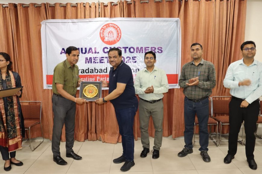 मुरादाबाद रेल मंडल की वार्षिक कस्टमर मीट में व्यापारियों को मिला आश्वासन