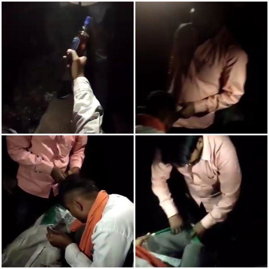 भई वाह, सड़क किनारे बोरी रख खोल दी शराब की दुकान, पुलिस ने दबोचा