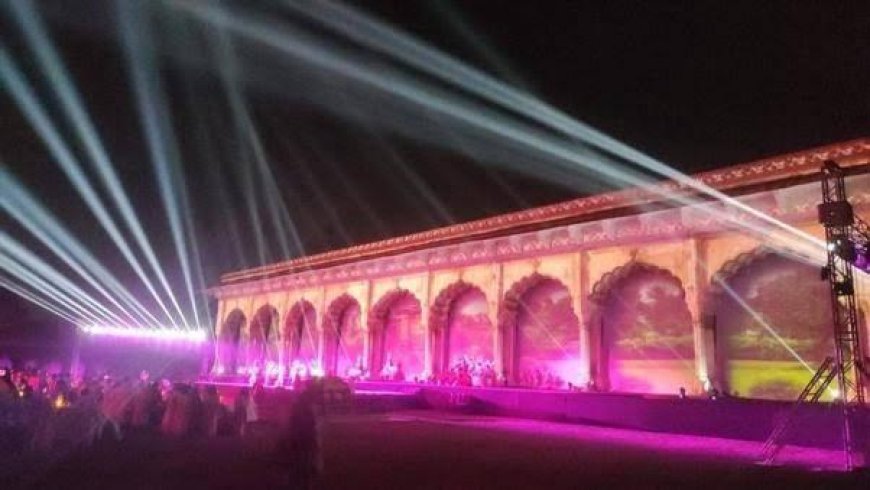 आगरा क़िला में लाइट एंड साउंड शो का शुभारंभ कल रात 7.30 बजे से