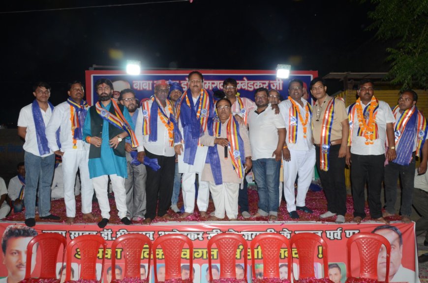 भीमनगरी में दलित-पिछड़ों को समाजवादी सम्मान: बाबा साहब का सपना साकार करेगी सपा