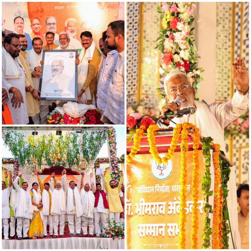 डॉक्टर भीम राव अम्बेडकर का सपना मोदी करेंगे पूरा- स्वतंत्र देव सिंह