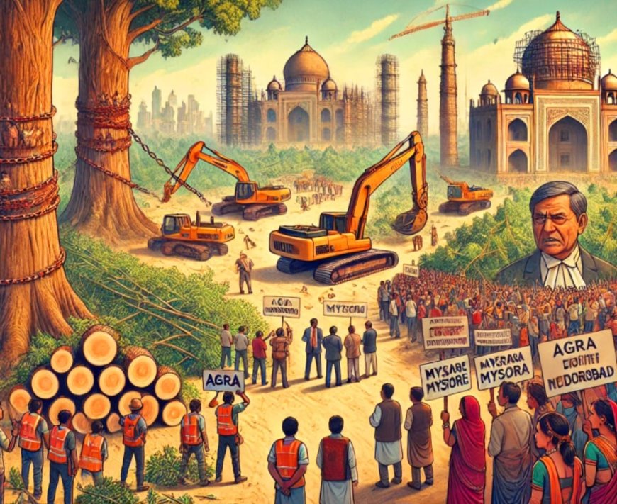 हरियाली का क़त्ल: शहरों के सीने से छिनते सांसों के साये